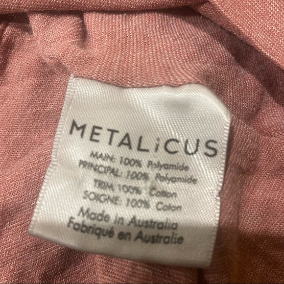 Metalicus salmon top - one size fits all - Picture 3 of 4